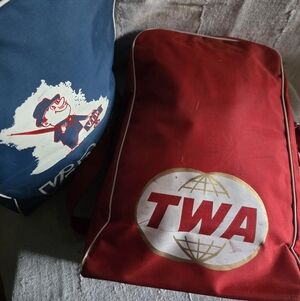 2 Vintage Travel Bags